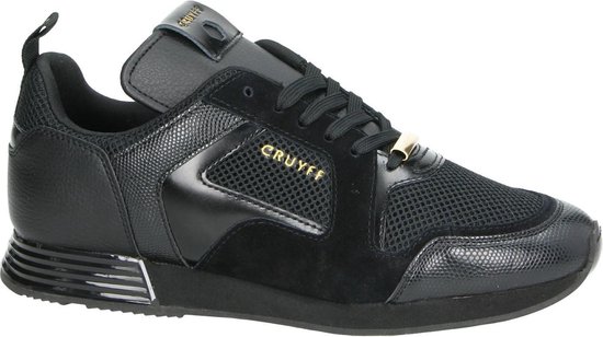 Cruyff Classics Heren Lage sneakers Lusso - Zwart - Maat 45 | bol.com