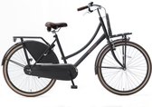 Nogan Vintage - Transportfiets - Meisjesfiets - 26 inch - Mat Zwart