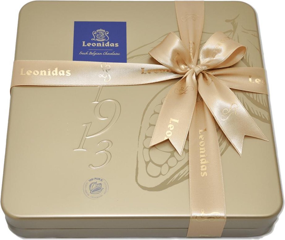 Leonidas Gouden Bonbon Blik - 16 stuks