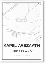 Poster/plattegrond KAPELAVEZAATH - A4