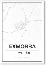 Poster/plattegrond EXMORRA - A4
