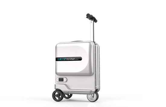 Airwheel Step koffer SE3 mini silver - electric suitcase- elektrische koffer  - Rijbare... | bol.com
