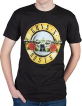 Rockstarz T-shirt Guns 'N Roses Famous Logo Zwart