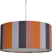 Hanglamp Strepen Blauw Grijs, Oker | Kinderlamp Land Of Kids