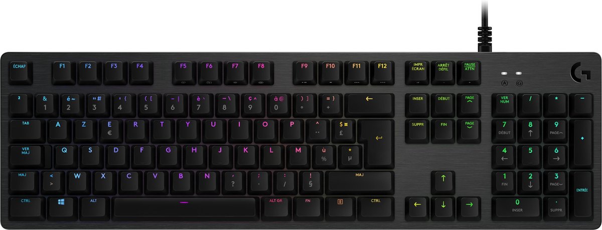 Clavier sans fil Bluetooth mécanique (Tactical Brown) Logitech Pop Keys  (Jaune/Noir) à prix bas