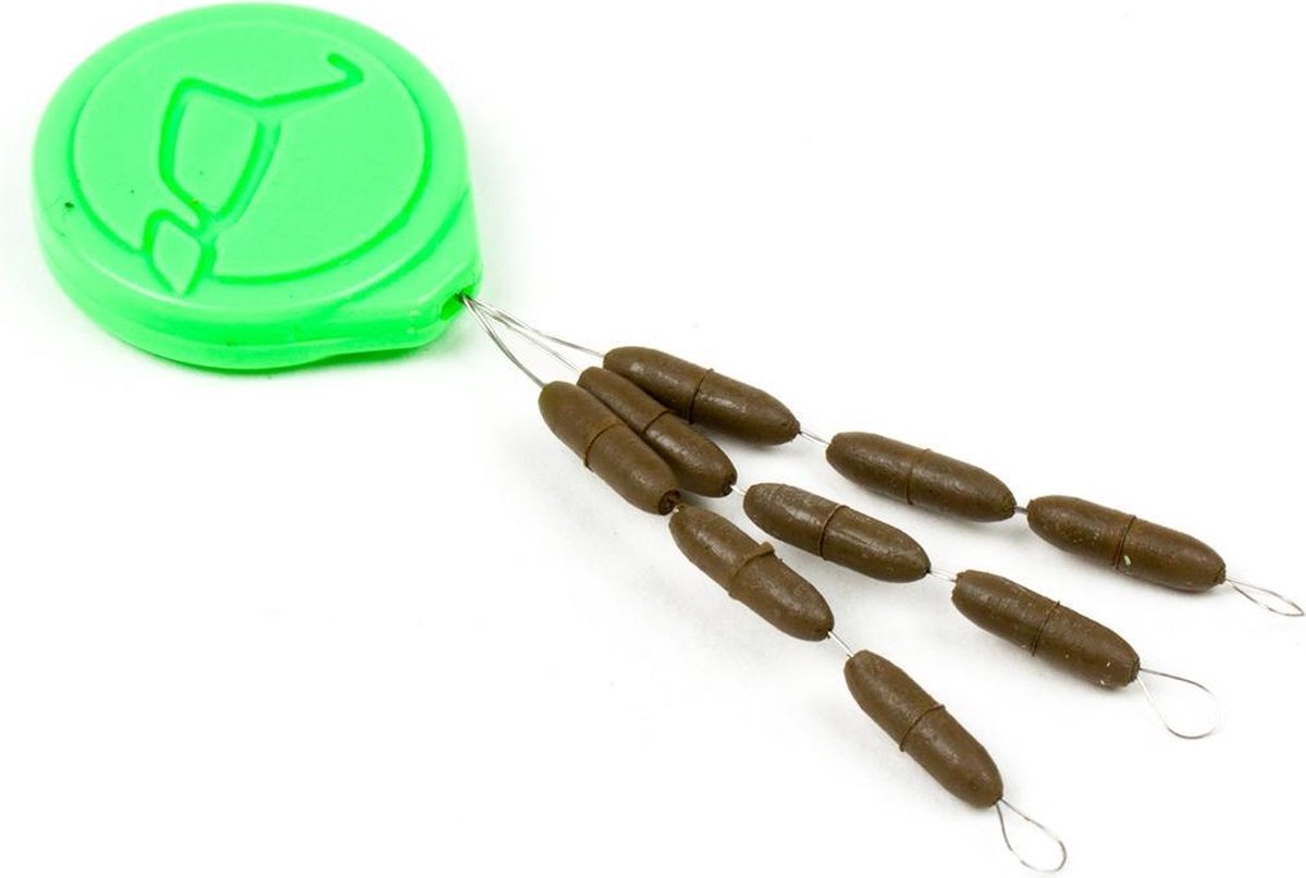 Korda Sinkers - Tungsten - S - Gravel Brown