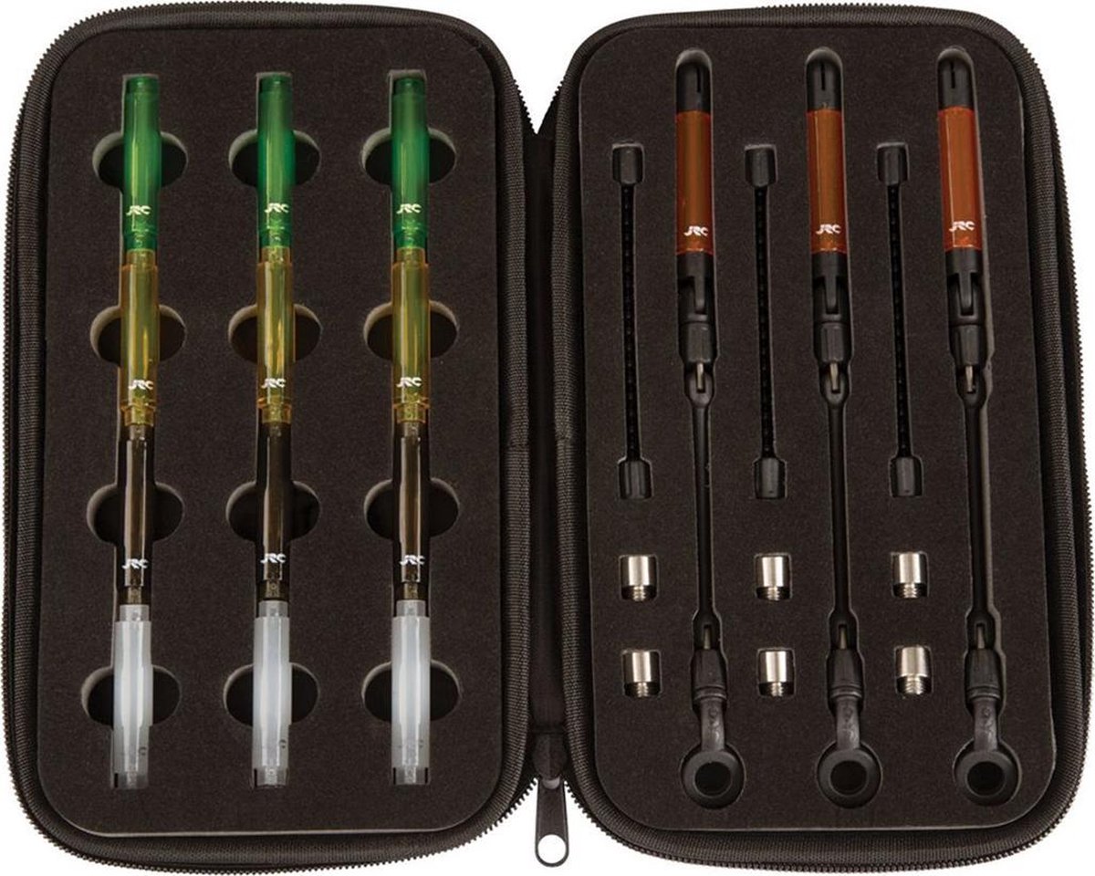 "JRC Kurve Slim Indicator - Black Neon - 3 Stuks - LED kleur: "