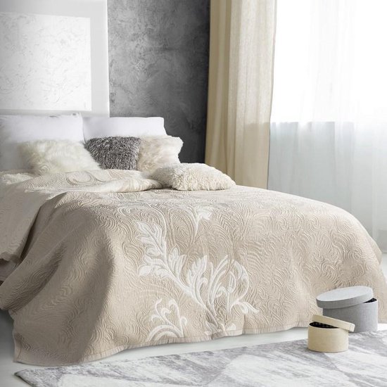 vijandigheid Goed doen Grijpen Luxe bed sprei – deken – Brulo – Polyester – 240 x 260 cm | bol.com