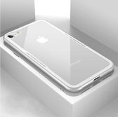 Glass case geschikt voor Apple iPhone 6 / 6s - wit