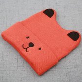 muts Beer roodbruin beanie 5 mnd tot 1.5 jaar