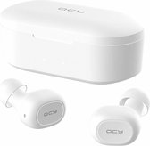 QCY T2S TWS In-Ear oordopjes Wit met Oplaad­case | Draadloos opladen