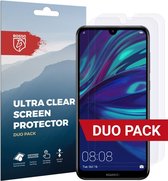 Rosso Huawei Y7 (2019) Ultra Clear Screen Protector Duo Pack