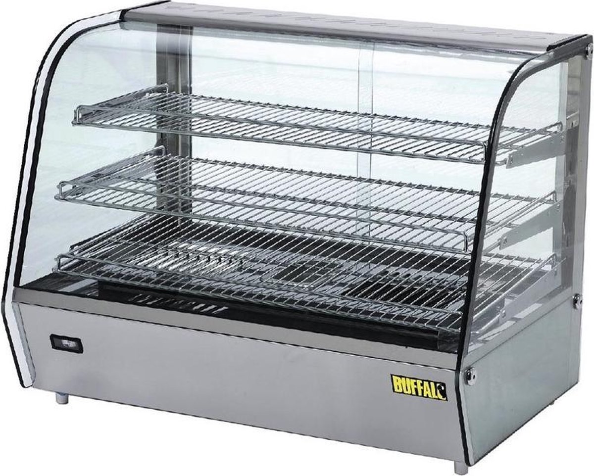 Buffalo warmhoudvitrine 160L