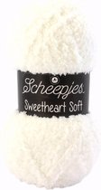 Scheepjes Sweetheart Soft 01 WIT PAK MET 5 BOLLEN a 100 GRAM.