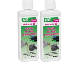 HG vlekweg 2 | vlekken verwijderaar voor o.a. viltstift, vet, olie, Smeer, frituurvet, Schoensmeer - 2 Stuks !