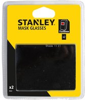 STANLEY Lasglas donker - 75x98 mm - 2 stuks
