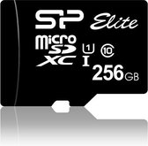 Silicon Power UHS-1 Class 10 MicroSD kaart - 256GB -