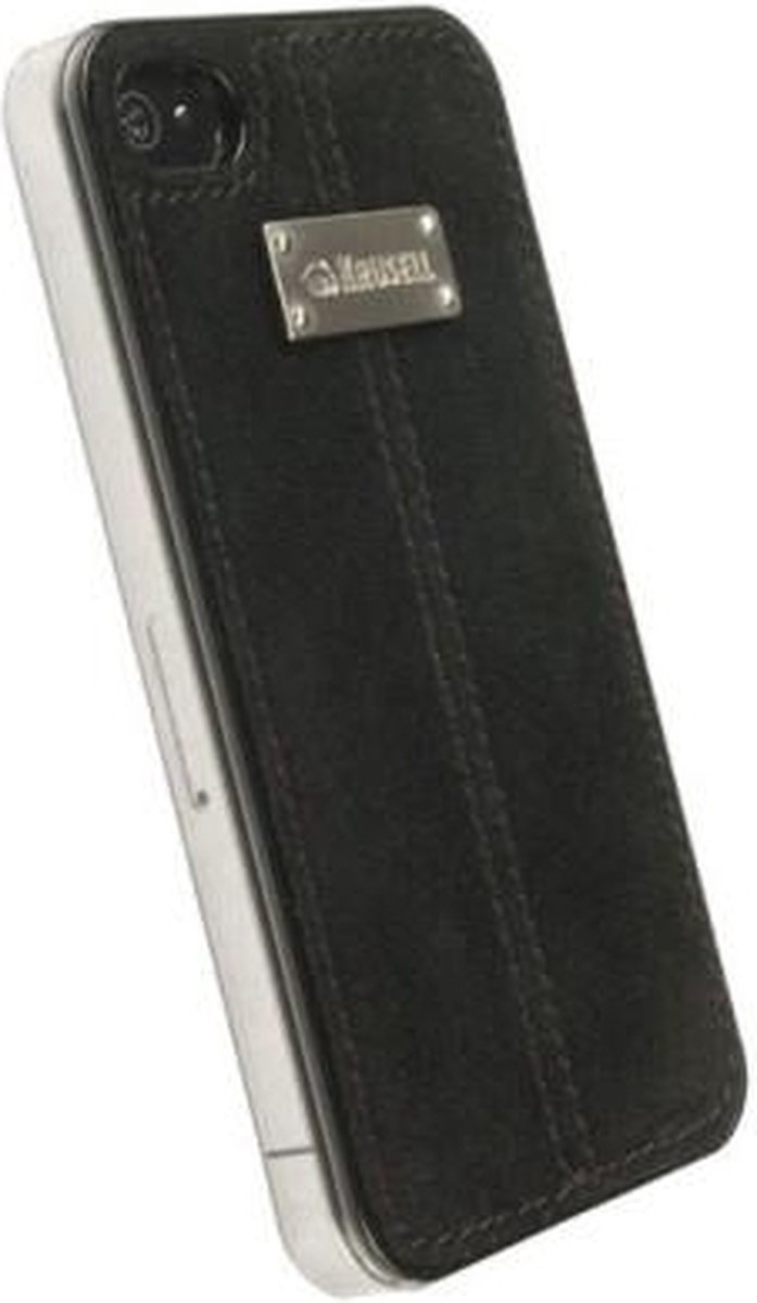 Krusell Luna Nubuck UnderCover voor Apple iPhone 4 - Zwart