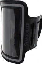 Hoesje - Mobilize - Arm Strap Serie - Neopreen Sportarmband - Zwart - Hoesje Geschikt Voor