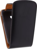 Xccess Leather Flip Case Samsung Galaxy Fame Light S6790 Black