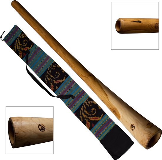 Starterspakket 4 Delig Australian Treasures Bamboe Didgeridoo  Natural Bag Dvd Wax Bekijk De Video 550331753