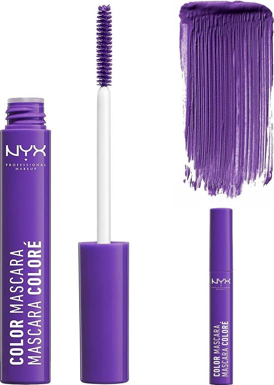 de eerste limiet Teken NYX Color Mascara - CM01 Purple | bol.com