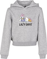 Meiden Kids Katrien Duck Lazy Cropped Hoody