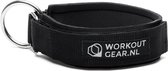 Workout Gear - Ankle Strap - Fitness Strap - Enkelband Fitness - Zwart