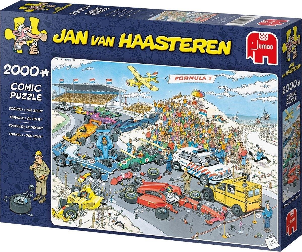 ontwikkeling Laatste probleem Jan van Haasteren Formule 1 De Start puzzel - 2000 stukjes | bol.com