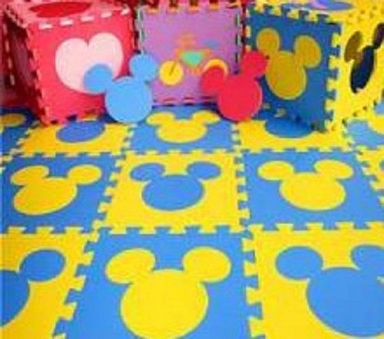 Cataract in beroep gaan Rechtzetten Speelkleed puzzel foam Mat speelmat Disney Mickey Mouse | bol.com