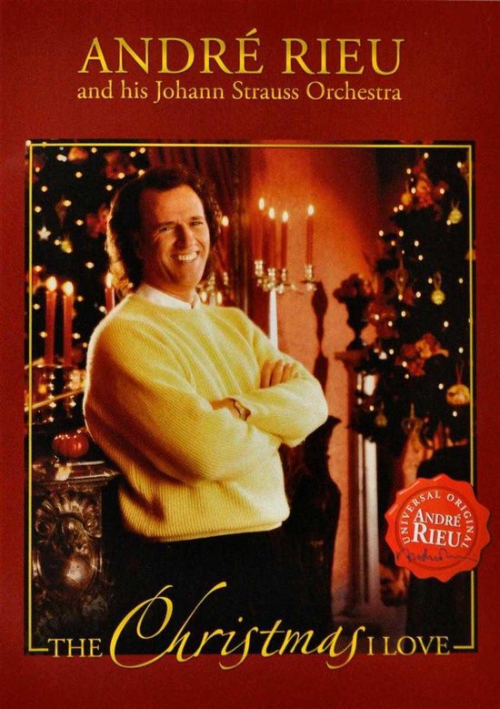 Cover van de film 'Andre Rieu - The Christmas I Love'