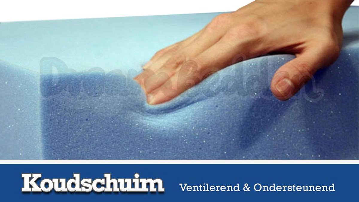 Kinder Matras Billy 70x190 Pocketvering Koudschuim HR45 20cm Dik Cool & Fresh Hoes Afritsbaar Anti Allergie