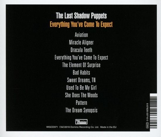 Bol Com Everything You Ve Come To Expect Last Shadow Puppets Cd Album Muziek
