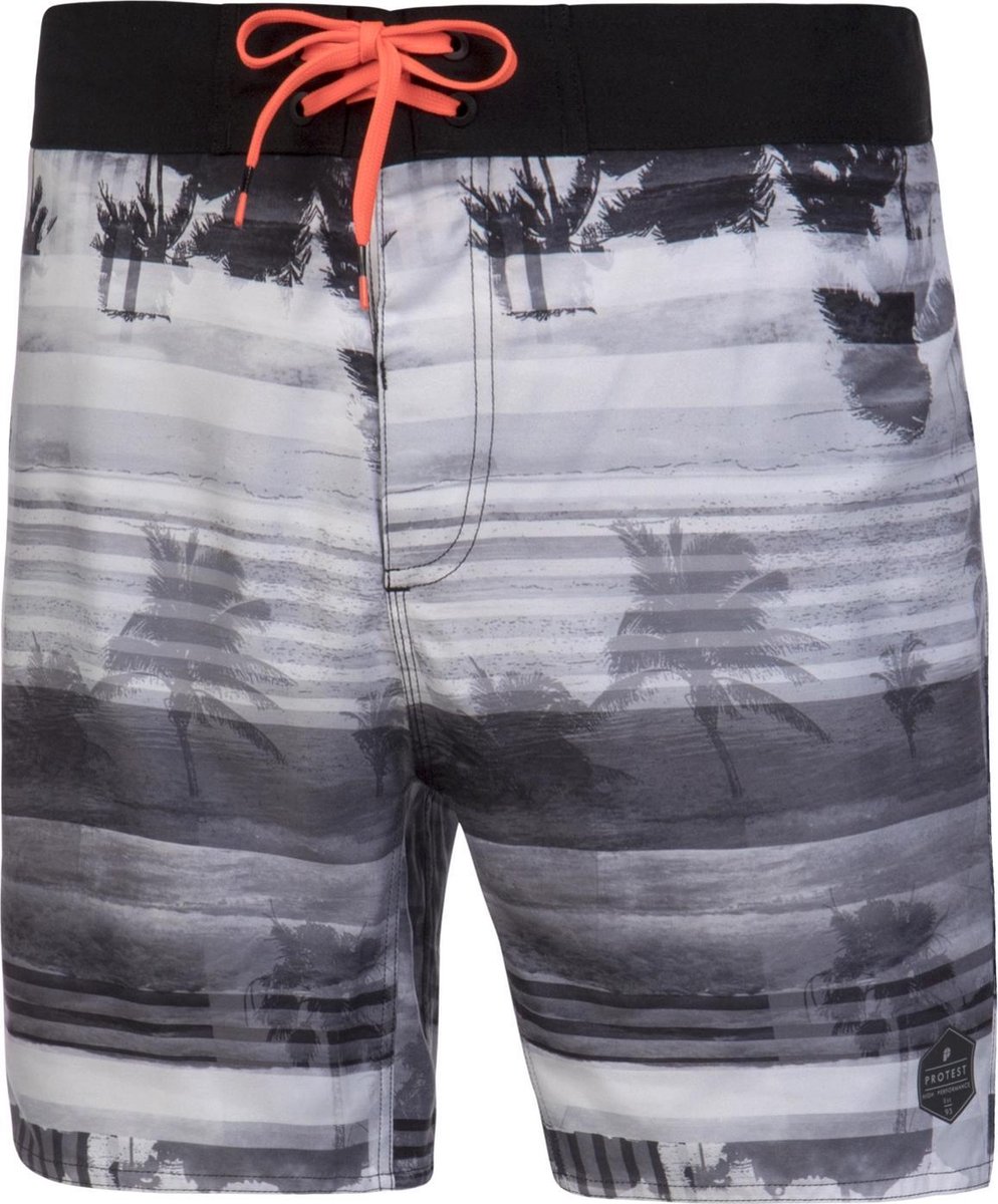 TORRES Heren Beachshort - True Black - Maat XXL