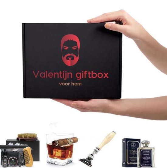 Slepen Maand Tonen Valentijn giftbox cadeau voor hem! / Cadeautje / Cadeautjes voor de man |  bol.com