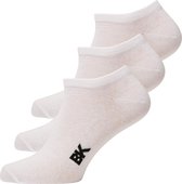 British Knights 3 PACK SNEAKER SOCKS 3 pack unisex sneaker sokken - Wit - maat 43-46