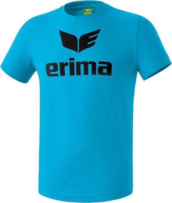 Erima Promo T-shirt Kinderen - Curacao / Zwart | Maat: 152