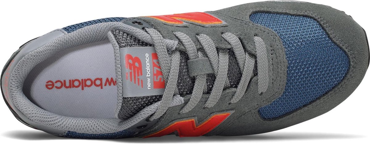 New Balance Sneakers - Maat 35.5 - Unisex - rood/navy/grijs | bol.com