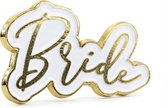 Bride metalen pin broche - bruiloft accessoire
