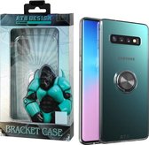 Atouchbo Bracket Case Samsung S10 Plus hoesje transparant