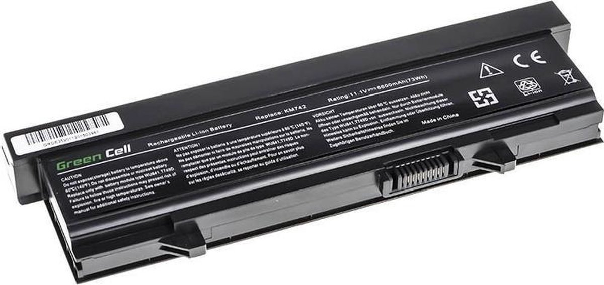 Batterij voor Dell Latitude E5400 E5410 E5500 E5510 / 11,1V 6600mAh. |  bol.com