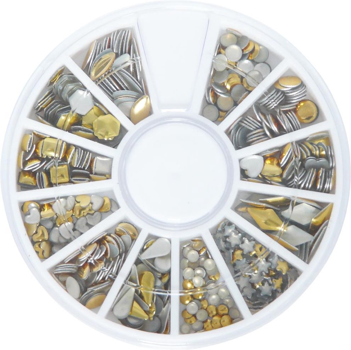 Goedkoopste Carrousel nagel studs GOUD.