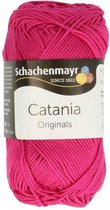 SCHACHENMAYR CATANIA KATOEN - 114 ROZE. PAK MET 10 BOLLEN a 50 GRAM. INCL. Gratis Digitale vinger haak en brei toerenteller