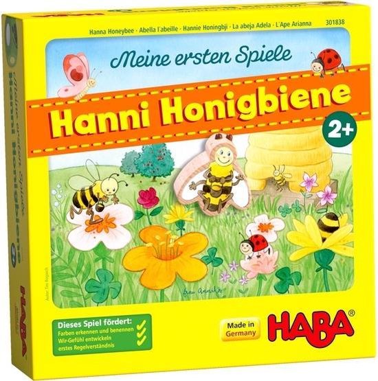 Thumbnail van een extra afbeelding van het spel Haba Kinderspel Hanni Honigbiene (du)