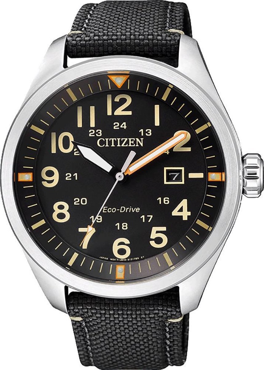 Citizen AW5000-24E horloge - Zilverkleurig - 42.6 mm