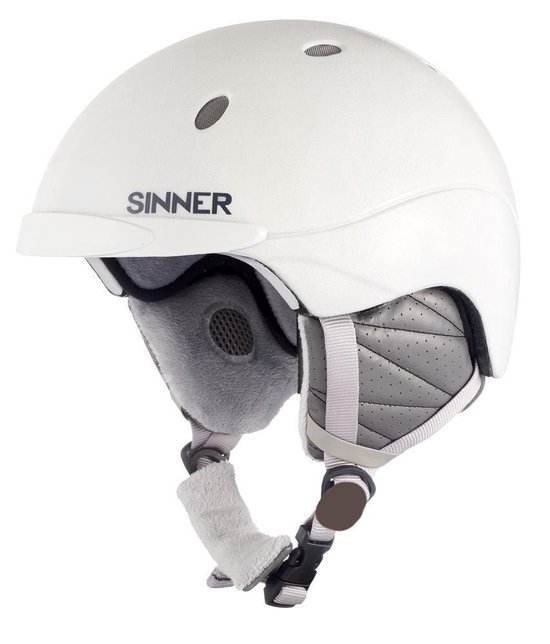 Sinner Titan - Skihelm - Unisex - L / 61-62 cm - Wit | bol.com
