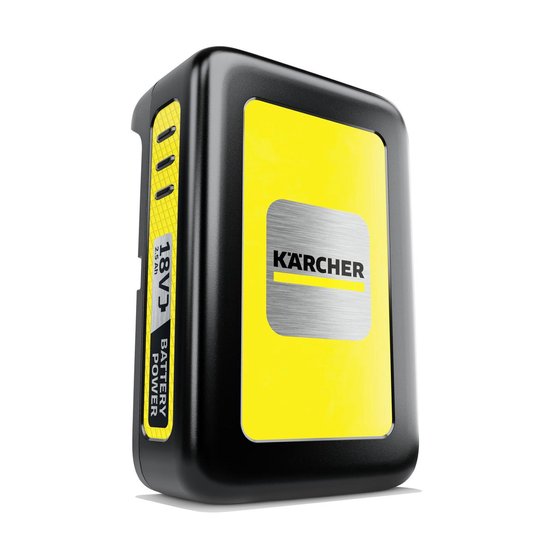 Kärcher 18 Volt Accu - 18 V / 2.5 Ah - Lithium-Ion - Exclusief lader |  bol.com