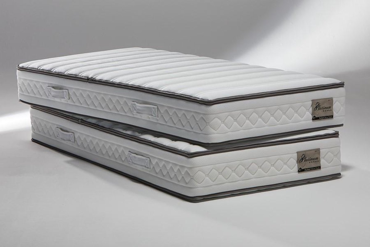 Beter Bed Pocketvering Matras met Gellaag - 500m² - 7 Zones - Platinum Pocket Deluxe... bol.com