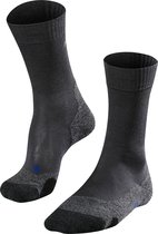 Chaussettes de randonnée FALKE TK2 Cool pour homme - Asphalt Melange - Taille 42-43