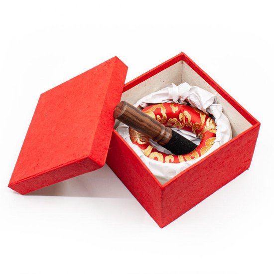 Klankschaal Geschenkset – Wiel van Dharma